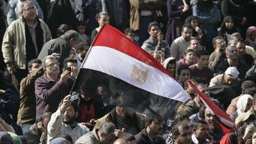 Bild: imago/Xinhua Proteste auf dem Tahrir-Platz in Kairo