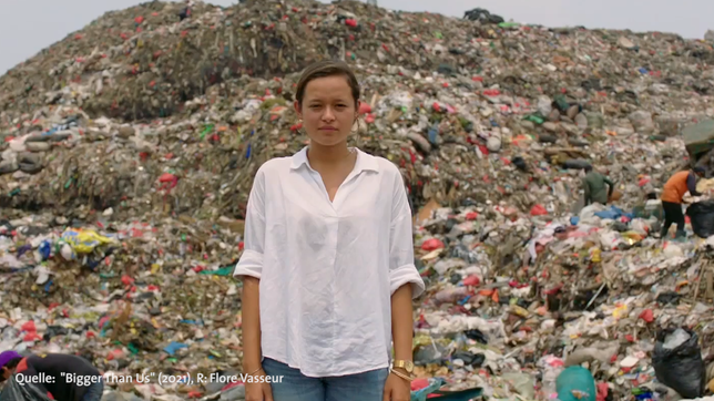 Die Umweltaktivistin Melati Wijsen in "Bigger Than Us"