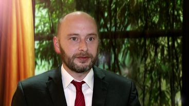 Bild: ttt/ttt Eric J. Ballbach vom Institut für Koreastudien an der FU Berlin