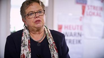 Bild: ttt/ttt Marlis Tepe, Bundesvorsitzende Bildungsgewerkschaft