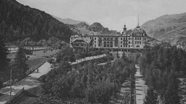 Bild: BR Vulpera im Unterengadin: Hier lag das Hotel.