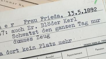 Bild: BR Die Karteikarten: emotionale Blitzableiter des Personals und Frühwarnsystem