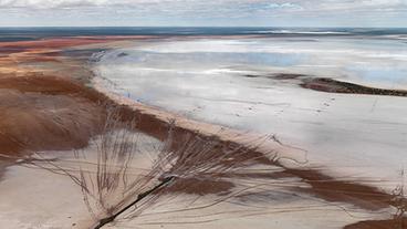 Aus der Serie "Water": Lake Lefroy, Western Australia, 2007 (Ausschnitt)