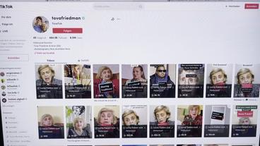 Bild: MDR/ttt Screenshot von Tova Friedmans TikTok-Kanal