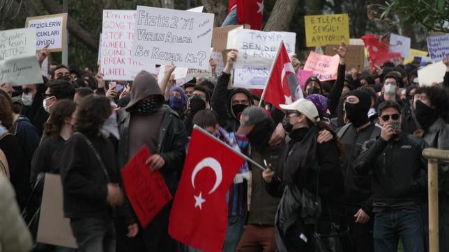 Demonstrationen in der Türkei.