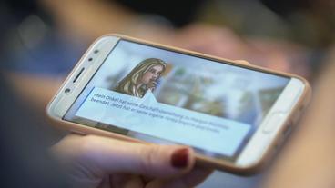 Bild: NDR Auf einem Smartphone ist eine App dargestellt.