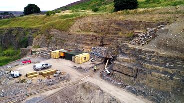 Bild: BR Das Bergwerk Diana Maria Mine