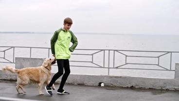 Bild: NDR Ein Junge geht mit einem Hund spazieren.