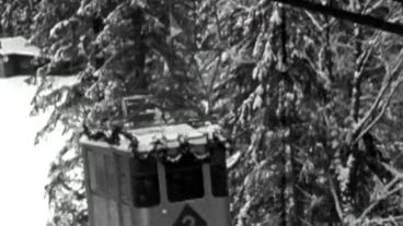 Bild: BR Die Eröffnungsfahrt der alten Eibseebahn 1962.