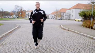 Bild: hr Joggender junger Mann