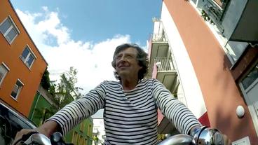Bild: BR Mann auf einem Fahrrad