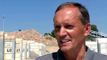 Bild: SWR Baustoffrecycler Walter Feeß