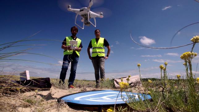 Forscher lassen Drohne steigen