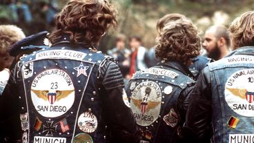 Bild: laif/Allan Tannenbaum, Bild Nr. 32071216 Rocker auf Motorrädern