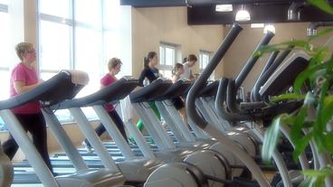 Bild: SWR Sportler in einem Fitnessstudio