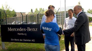 Bild: NDR Nabu-Mitarbeiterin bei Mercedes Benz