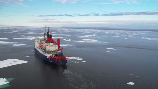 Bild: hr Forschungsschiff "Polarstern"