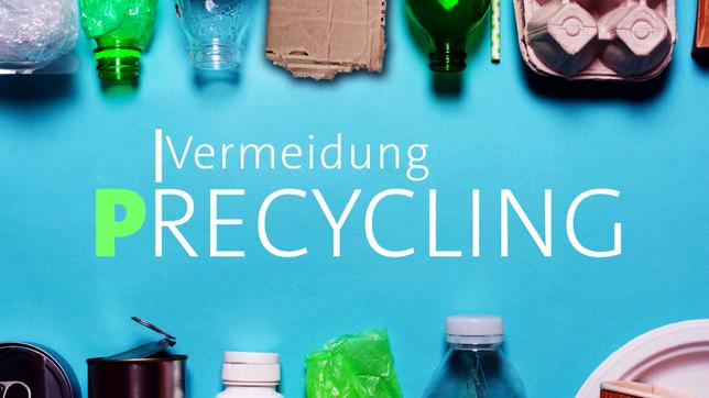 Bild: SWR Grafik mit dem Schriftzug Precycling