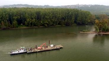 Bild: NDR Rhein aus der Vogelperspektive