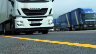 Bild: hr Schwerlastverkehr