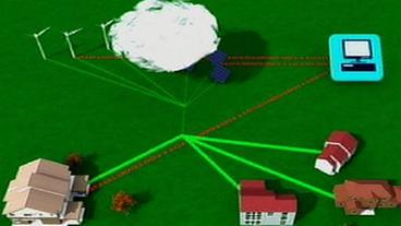 Bild: SWR Darstellung des intelligenten Energiemanagements
