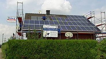 Bild: WDR Solaranlage auf dem Dach
