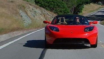 Bild: WDR Sportauto der Firma Tesla