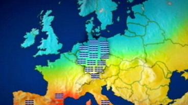 Bild: WDR Verteilung Solarstromanlagen in Europa