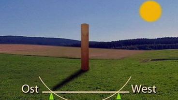 Bild: NDR Wichtige Orientierungshilfe: die Sonne