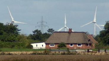 Windräder in Galmsbüll