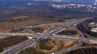 Bild: SWR Autobahnkreuz