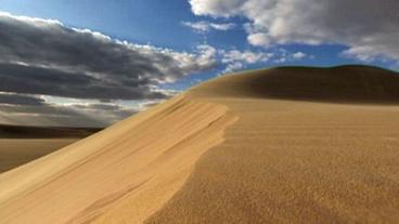 Dünengebiet in der Sahara
