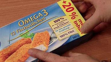 Fischstäbchen mit Omega 3