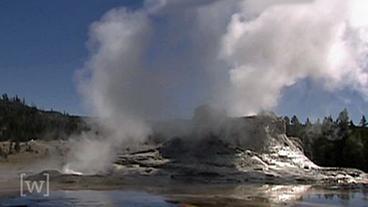 Heiße Quellen im Yellowstone Park