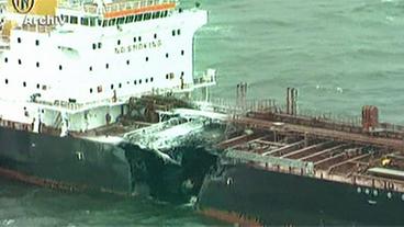 Bild: NDR Ein havarierter Tanker