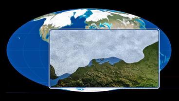 Bild: WDR Gletscher überdecken Teile Norddeutschlands