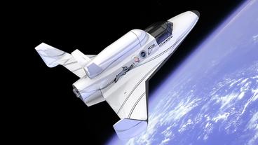 Bild: XCOR Aerospace Lynx Rakete mit Flügeln