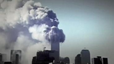 Bild: SWR Der zweite Twin Tower stürzt ein