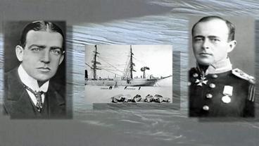 Bild: SWR Ernest Shackleton und Robert Scott