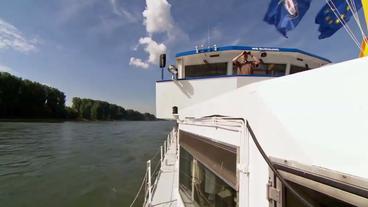 Bild: SWR Peter Diehl auf der MS Burgund