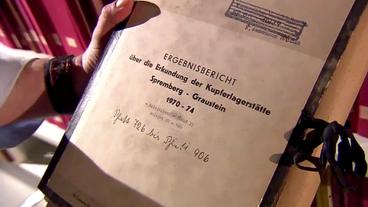Bild: BR Alter Aktenordner mit Ergebnisbericht