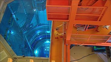 Innere eines Reaktors