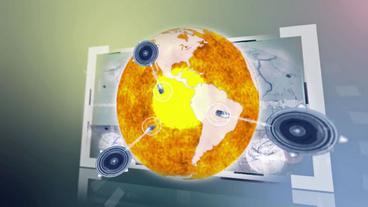 Bild: BR/Murmann Eine Weltkugel mit stilisierten Seismographen, die die Erschütterungen wahrnehmen