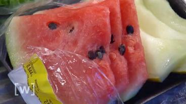 Bild: HR Fertig geschnittene Melonenstücke