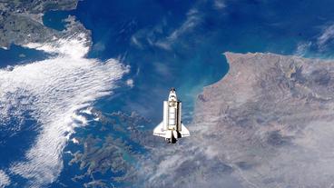 Bild: NASA, public domain Die Erde aus 200 km Höhe