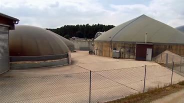 Eine Biogasanlage in Bayern