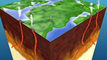 Bild: DasErste Grafische Darstellung des Magma-Pools unter Auckland