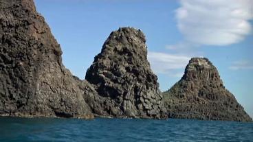 Die "Zyklopeninseln" bei Aci Castello, Reste des "Ur-Ätna"