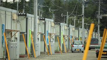 Bild: HR Containersiedlung nahe Fukushima