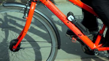 Bild: hr Sensorbike in Nahaufnahme